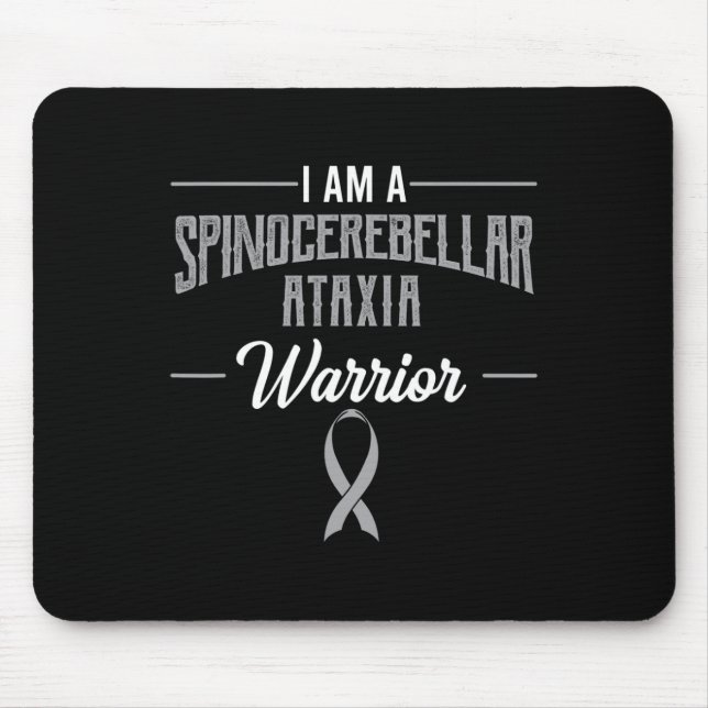 Mousepad Ataxia Warrior Awarness Doente Sca (Frente)