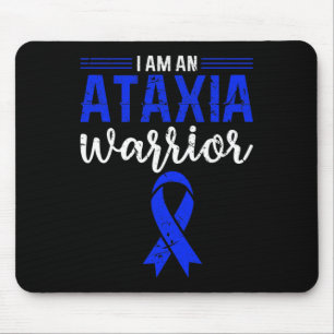 Mousepad Ataxia Warrior Blue Ribbon Imparou Coordenação A