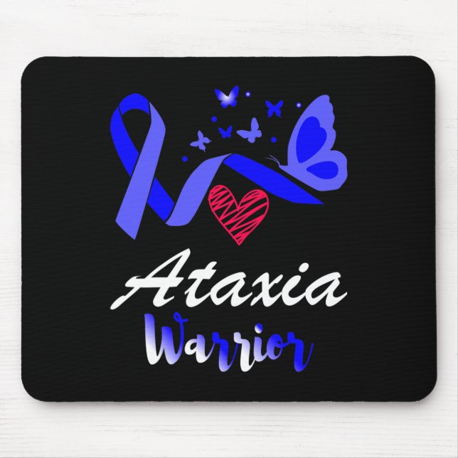 Mousepad Ataxia Warrior Butterfly Support (Frente)