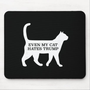 Mousepad Até meu gato odeia Trump