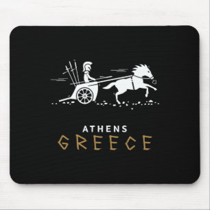Mousepad Atenas Grécia Carruagem Viagem Férias Homens E Men