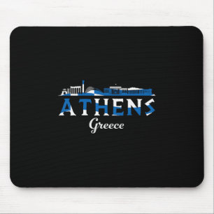 Mousepad Atenas Grécia Destino Grego Férias Viagens