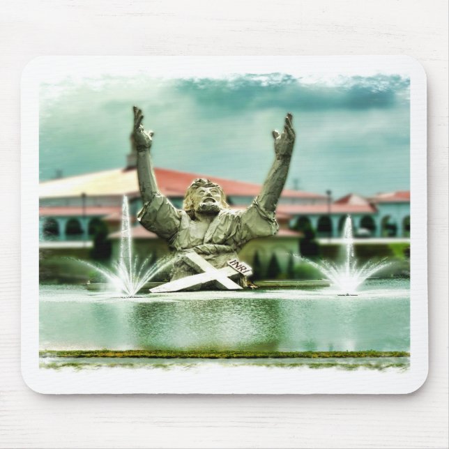 Mousepad Aterragem grande Jesus de Jesus da manteiga (Frente)