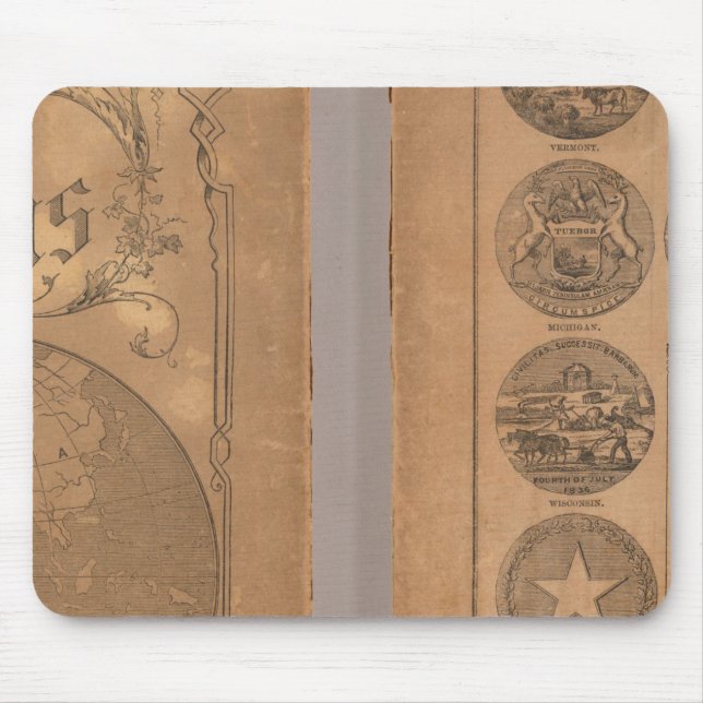 Mousepad Atlas companheiro de Cornell (Frente)