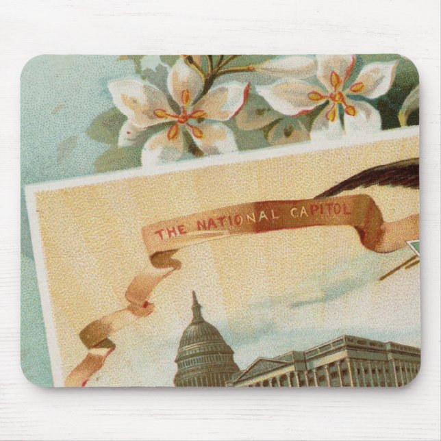 Mousepad Atlas ilustrado de arfivelas (Frente)