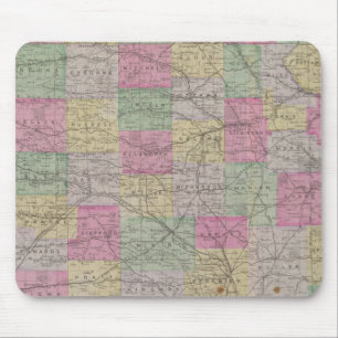 Mousepad Atlas Oficial do Estado Topográfico do Kansas