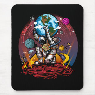 Mousepad Atlas Space Man