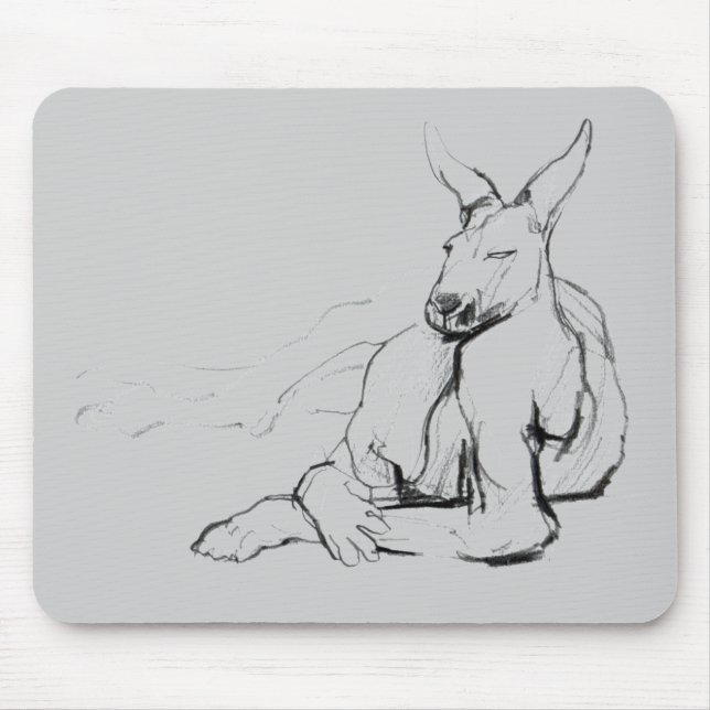 Mousepad Atleta de descanso (Frente)