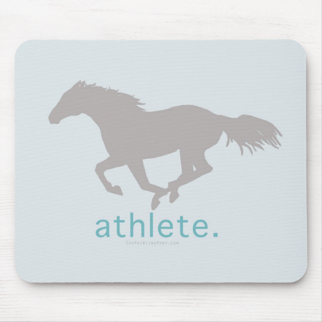 Mousepad Atleta equestre (Frente)