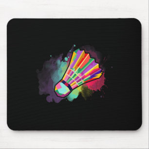 Mousepad Atleta Homens Mulheres Crianças Peteca Badminton C