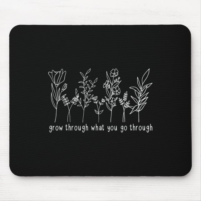 Mousepad Através Do Que Você Passa Através De Alertas De Sa (Frente)