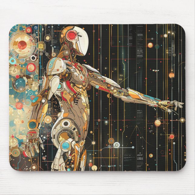 Mousepad Atravessando o Tempo (Frente)