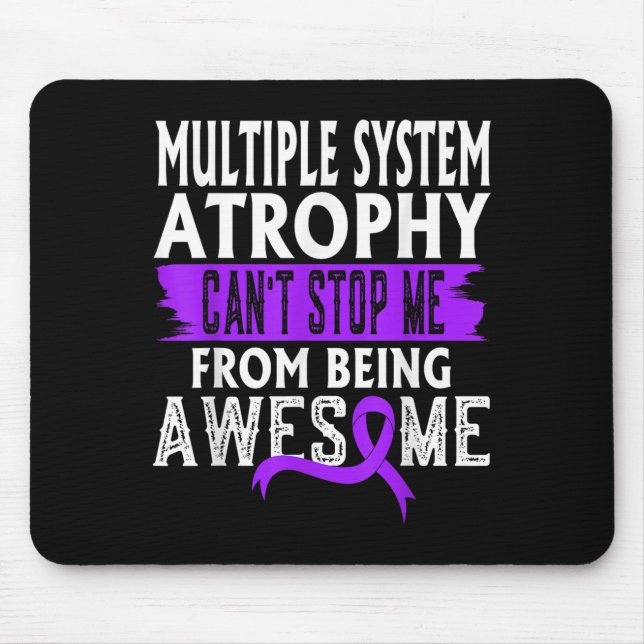 Mousepad Atrofia de Múltiplos Sistemas Msa Conscientização  (Frente)