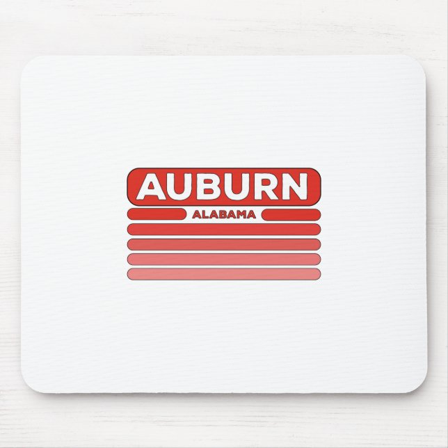 Mousepad Auburn Alabama (Frente)