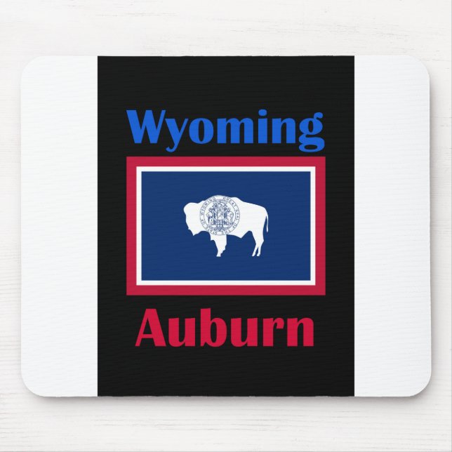 Mousepad Auburn Wyoming (Frente)