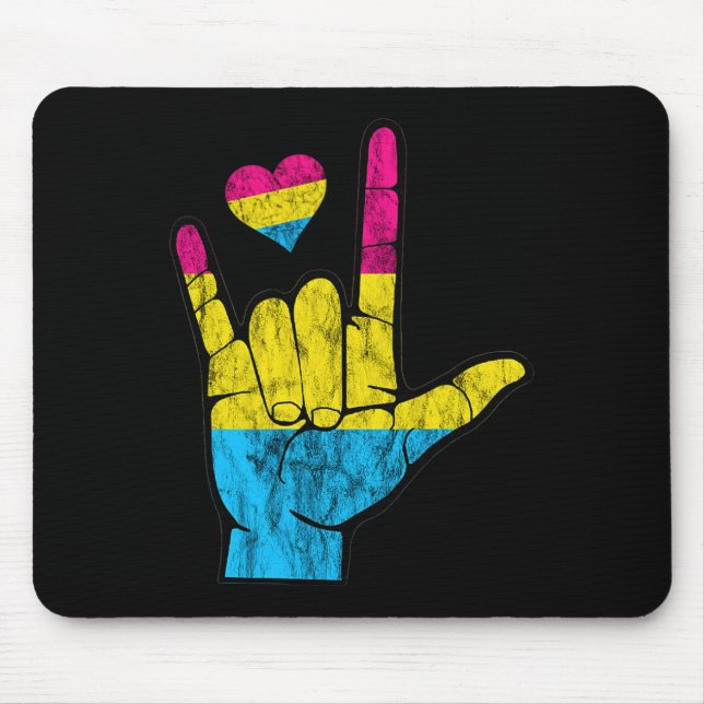 Mousepad Audição anual de Asl Pride Perda de Consciência de (Frente)