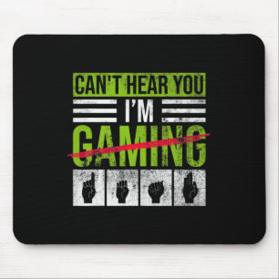Mousepad Audição Perda De Consciência E Orgulho Surdo SLA G