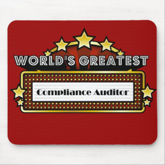 Mousepad Auditor da conformidade do mundo o grande