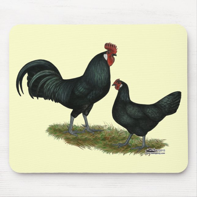 Mousepad Augsburger Chickens (Frente)