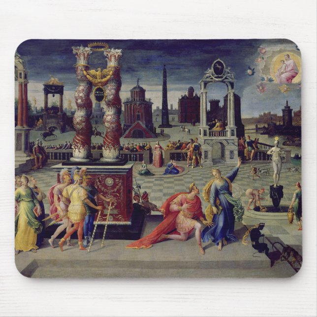 Mousepad Augustus e o Sibyl de Tiburtine (Frente)