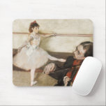 Mousepad Aula de Dança de Edgar Degas. Imigração venenosa<br><div class="desc">Pão de rato "A aula de dança" de Edgar Degas. Arte impressionista.</div>