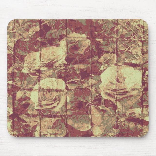Mousepad Aumentou o teste padrão da camuflagem no fundo (Frente)
