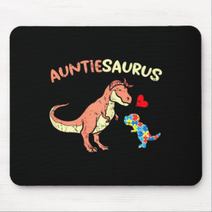 Mousepad Auntiesaurus Quebra-Cabeça Coração Dino Conscienti