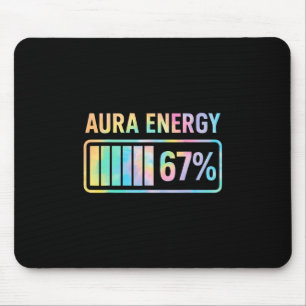 Mousepad Aura Energy 67 Engraçado, 67 homens Alpha Slan