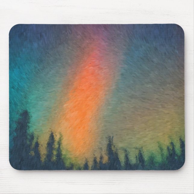 Mousepad Aurora Borealis Van Gogh (Frente)