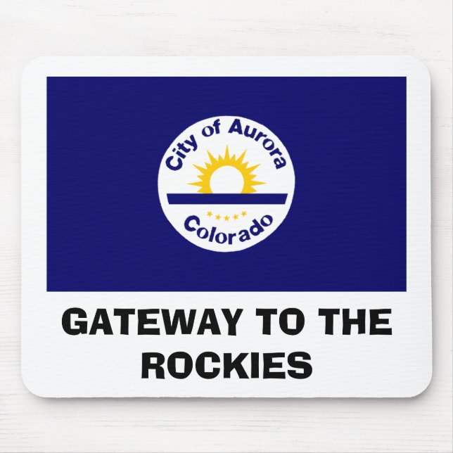 Mousepad Aurora, Colorado Flag (Frente)