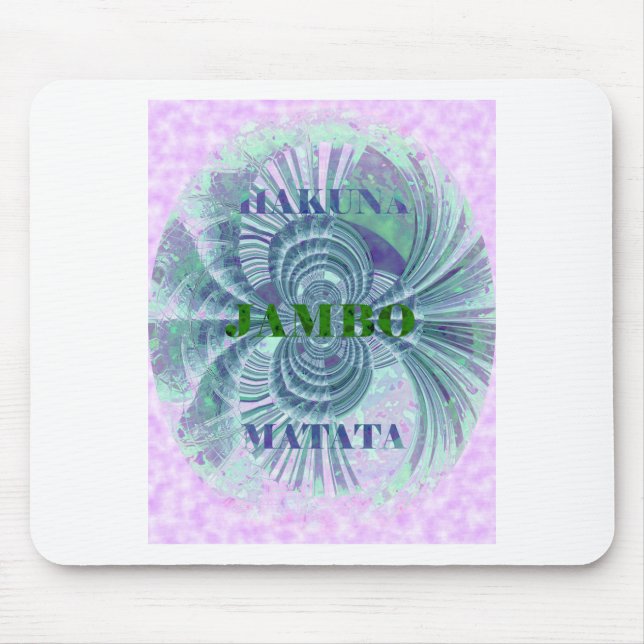 Mousepad Aurora Matata Art Impressão (Frente)