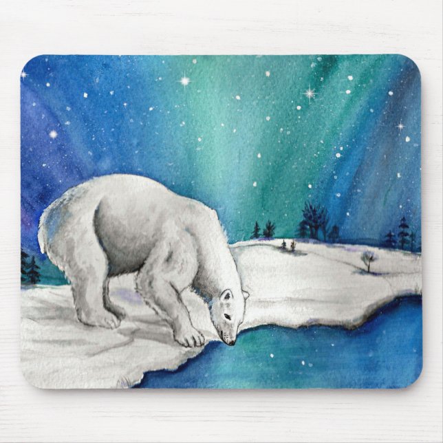 Mousepad Aurora Polar Bear (Frente)