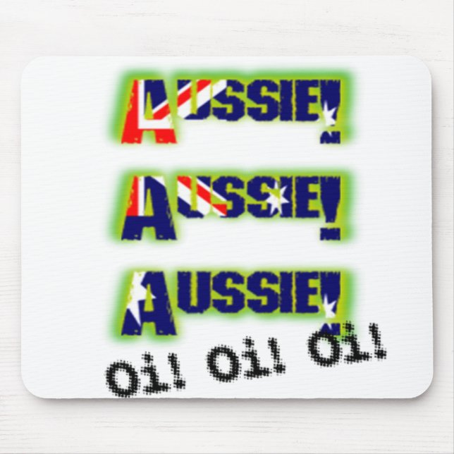 Mousepad AussieAussieAussie_Ōi (Frente)