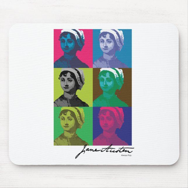 Mousepad AustenPop -- Estilo de Jane Austen (Frente)