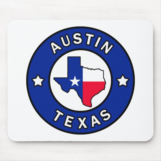 Mousepad Austin Texas (Frente)