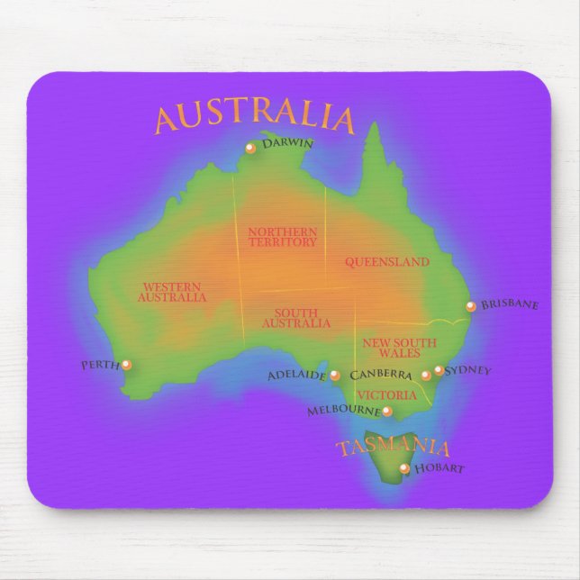 Mousepad Austrália (Frente)