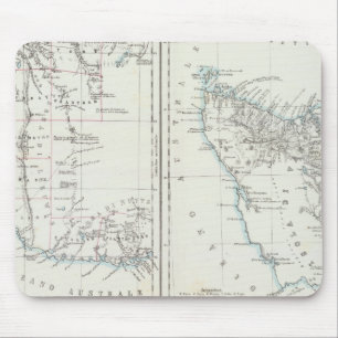 Mousepad Austrália Ocidental e Tasmânia