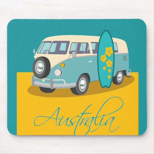 Mousepad Austrália:Pad do mouse Viagem (Frente)