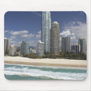 Mousepad Austrália, Queensland, Costa Dourada, Surfistas