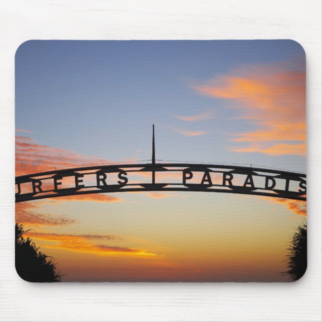 Mousepad Austrália, Queensland, Gold Coast, Nascer do Sol, (Frente)