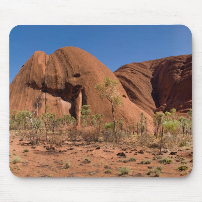 Mousepad Austrália Uluru Ayers Rock Closeup Foto (Frente)