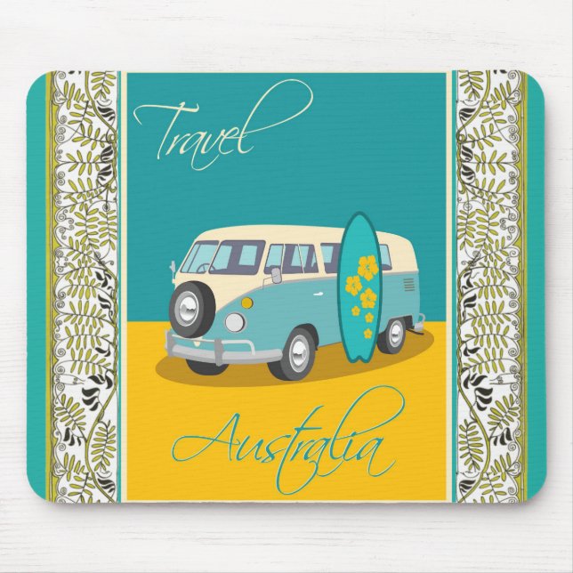 Mousepad Austrália:Viagem (Frente)