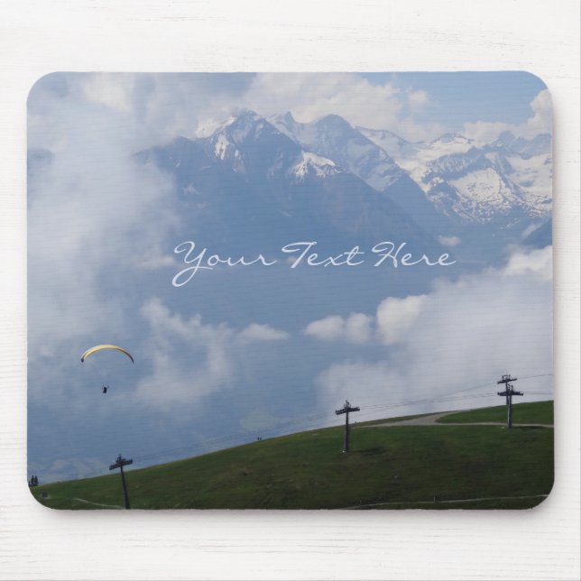 Mousepad austríaco do costume dos cumes (Frente)