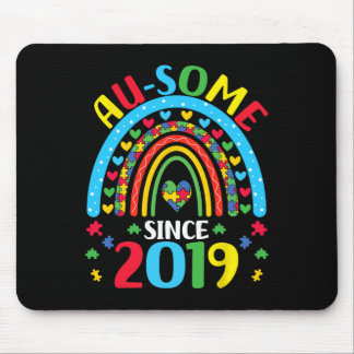 Mousepad Autism Awareness Birthday 5 Year Old Boys Girls Ki