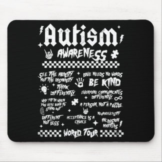 Mousepad Autism World Tour Autism Awareness 