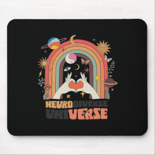 Mousepad Autismo Celestial do Universo Neurodiversificado
