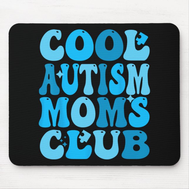 Mousepad Autismo Clube Mães Autismo Sensibilização Mamãe Mã (Frente)