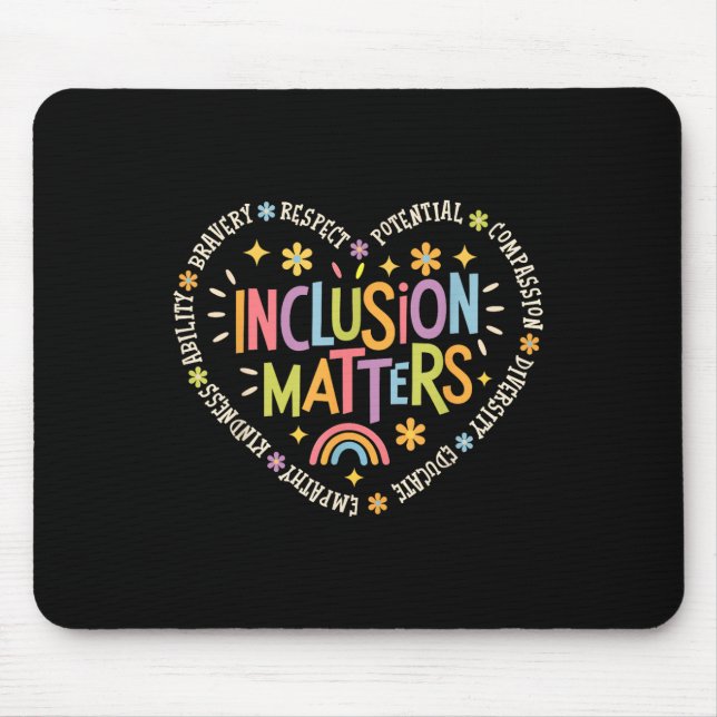 Mousepad Autismo De Professores Especiais Da Inclusão S (Frente)