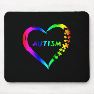 Mousepad Autismo Deficiência Consciencialização Mês Suporte