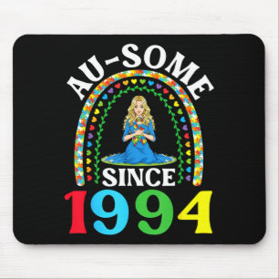 Mousepad Autismo Incrível Ausome Desde 1994 Feliz 32º Anive